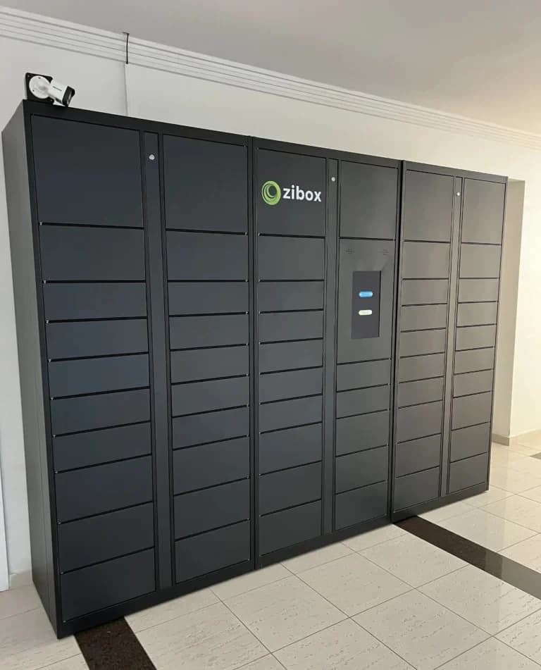 Detalhe do armário Zibox